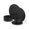 Black Dishes Set 3D Model