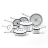 Brown Pots Set 3D Model