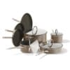 Brown Pots Set 3D Model