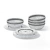 Red Dishes Set 3D Model