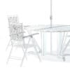 Garden Table Set 3D Model