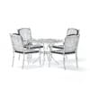 Garden Table Set 3D Model