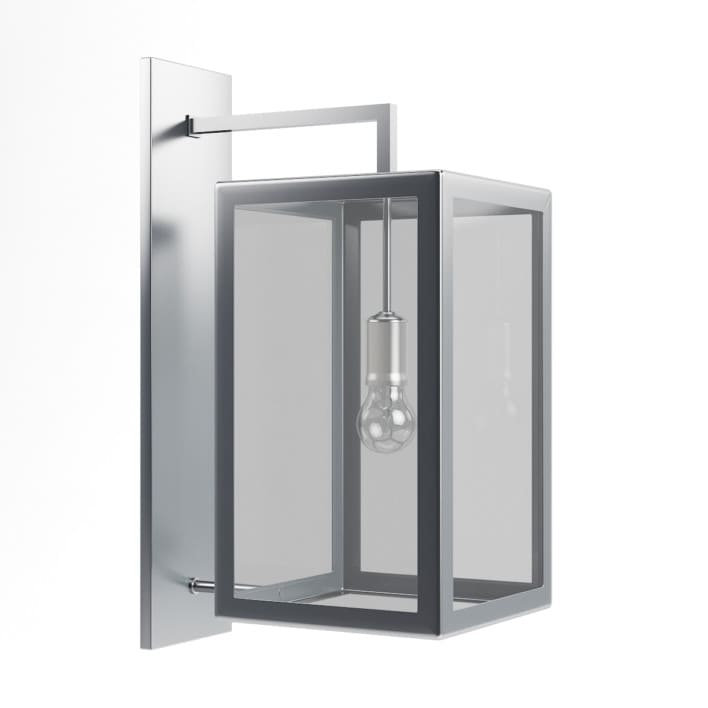 Rectangular Wall Exterior Lamp 3D Model (9406)