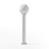 Round Exterior Standing Lamp 3D Model