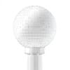 Round Exterior Standing Lamp 3D Model