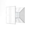 Rectangular Modern Exterior Wall Lamp 3D Model