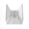 Rectangular Modern Exterior Wall Lamp 3D Model