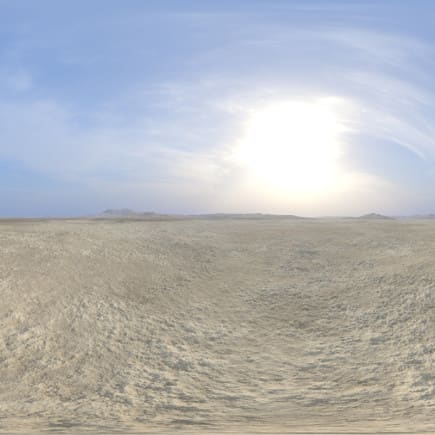 Early Afternoon Desert 2 HDRI Sky