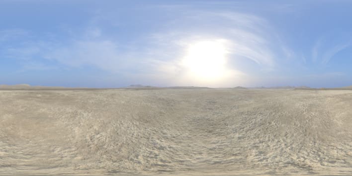 Early Afternoon Desert 2 HDRI Sky