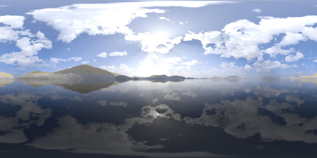 Midday Lake 2 HDRI Sky