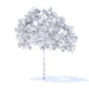 Plum Tree with Fruits 3D Model 2m (9521) - Image 8
