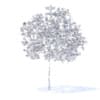 Plum Tree with Flowers 3D Model 3.2m (9523) - Image 6