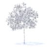 Plum Tree with Fruits 3D Model 3.2m (9524) - Image 4