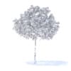 Cherry Tree with Flowers 3D Model 3.3m (9535) - Image 6