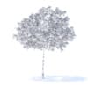 Cherry Tree with Flowers 3D Model 3.3m (9535) - Image 8
