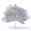 Peach Tree with Fruits 3D Model 5.8m  (9551) - Image 3
