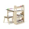 Kids Drawing Desk with Stools