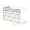 Tall Bed with Shelves