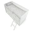 Tall Bed with Shelves