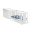 Baby Bed and White Cabinet