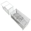 Baby Bed and White Cabinet
