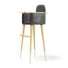 Feeding Chair with Black Seat