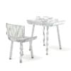 Children Chair and Table with Blocks
