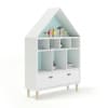 House Shape Shelf with Decorations