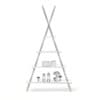 Teepee Shape Shelf with Decorations