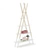 Teepee Shape Shelf with Decorations