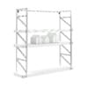 Wall Shelf with House Shape Blocks