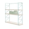 Wall Shelf with House Shape Blocks