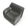 Grey and White Modern Armchair 3D Model