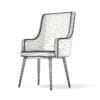 Tall Grey Armchair 3D Model