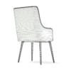 Tall Grey Armchair 3D Model