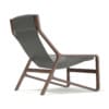 Wood and Leather Chair 3D Model