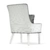 Black Leather Classic Armchair with Pillow 3D Model