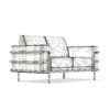 lack Leather Sofa 3D Model