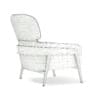 White Leather Armchair 3D Model