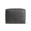 Grey Leather Pouf 3D Model