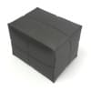 Grey Leather Pouf 3D Model
