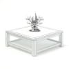 Wood and Glass Coffee Table 3D Model