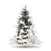 Spruce Tree with Snow 3D Model