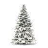 Spruce Tree with Snow 3D Model 2.8m - Image 5
