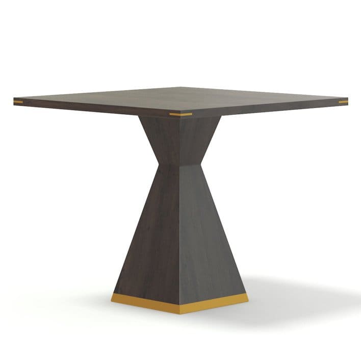 Square Wooden Table 3D Model