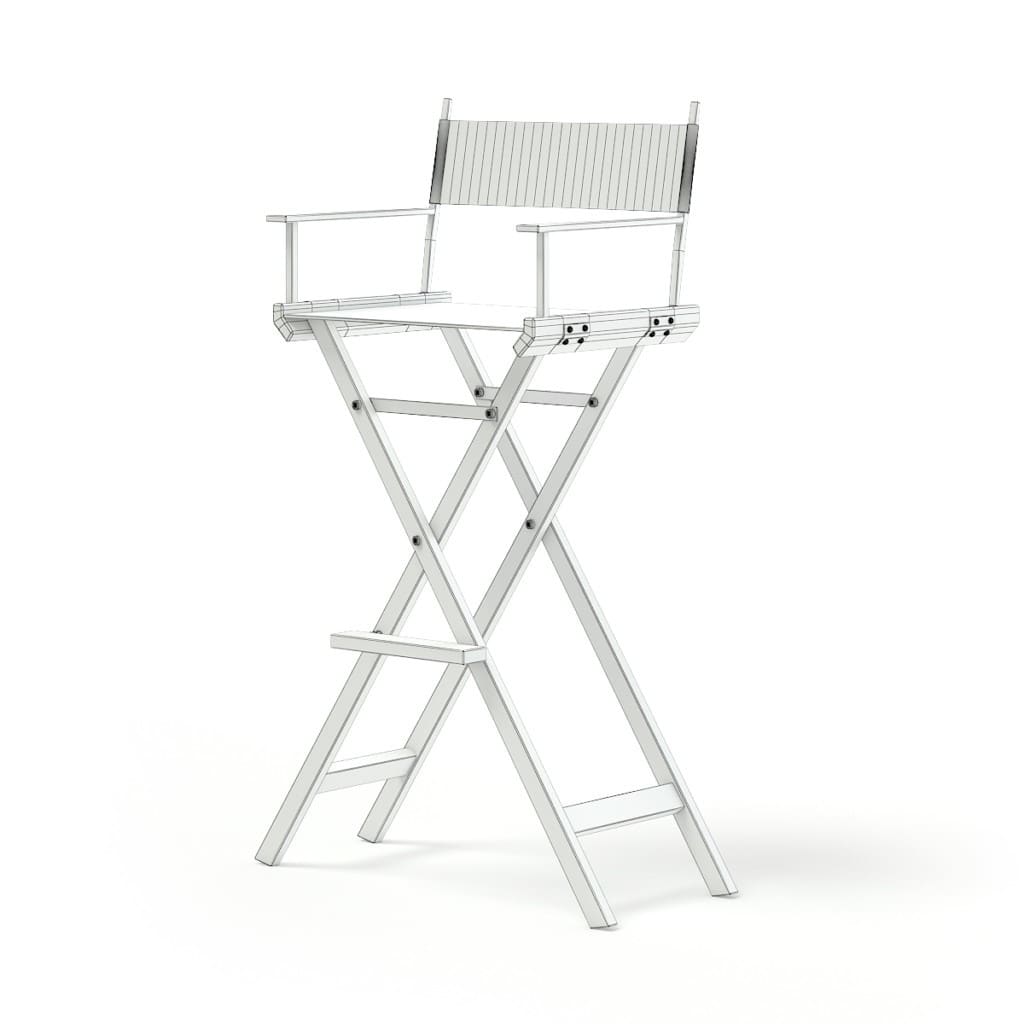 Makeup Chair 3d Model Free