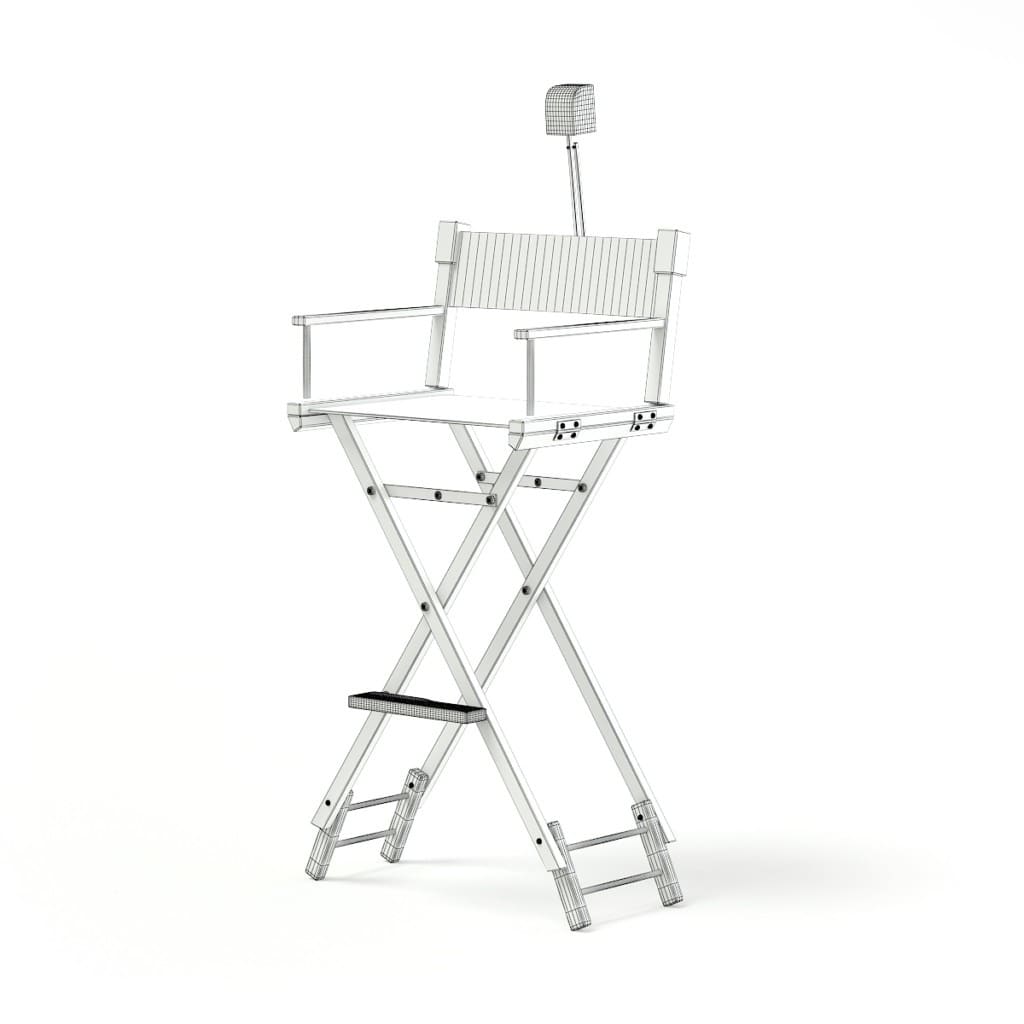 Makeup Chair 3D Model