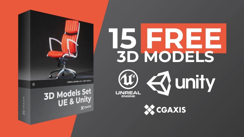 Unity 3D Models + Unreal 3D Models Free Download