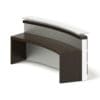 Rounded Reception Desk 3D Model