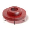 Red Leather Waiting Sofa 3D Model